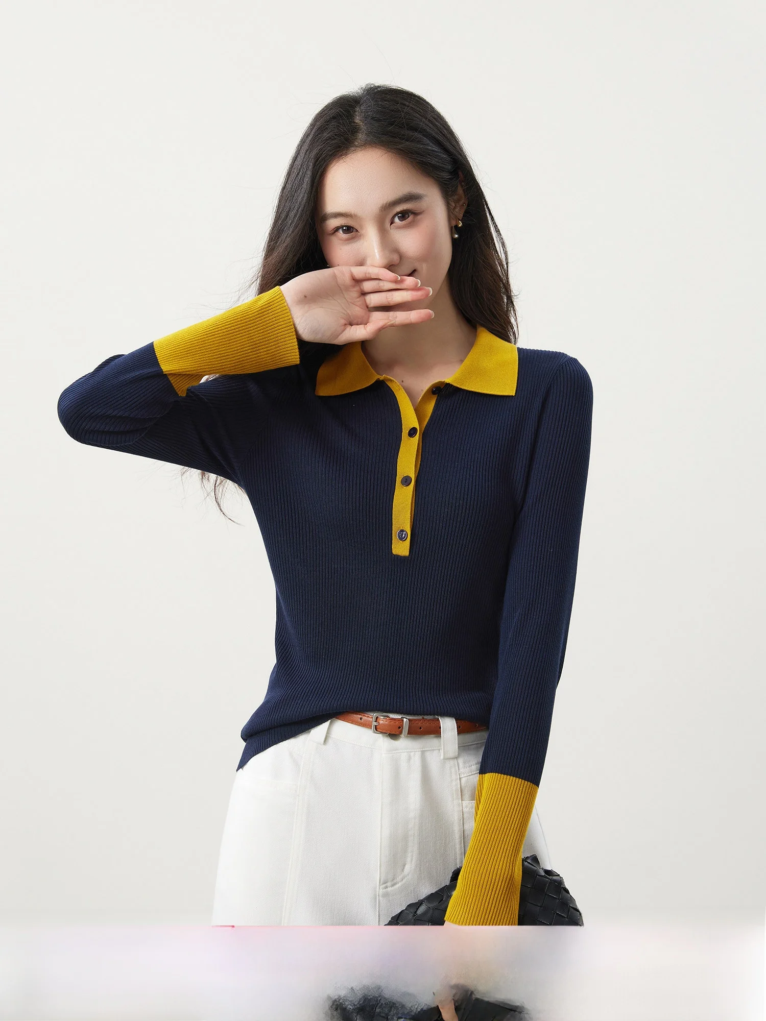 Genetic Hit 00% Lyocell Striped Texture Color Blo Henry Collar Knitwear Women Early Spring Ele Sle Slim Fit Soft Fabric
Genetic Hit 00% Lyocell Striped Texture Color Blo Henry Collar Knitwear Women Early Spring Ele Sle Slim Fit Soft Fabric