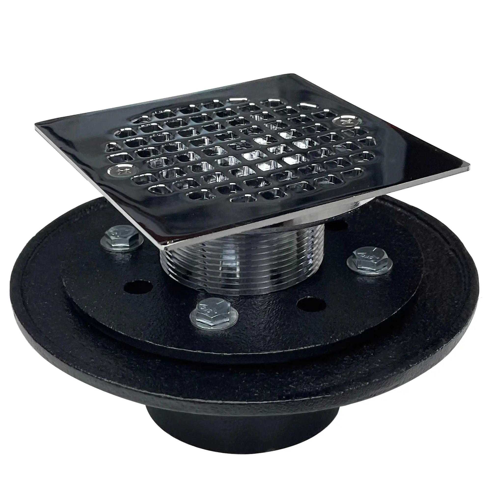 Square Stainless Steel Floor Drain 4 Inch With Flange Seal For Bathroom
Square Stainless Steel Floor Drain 4 Inch With Flange Seal For Bathroom