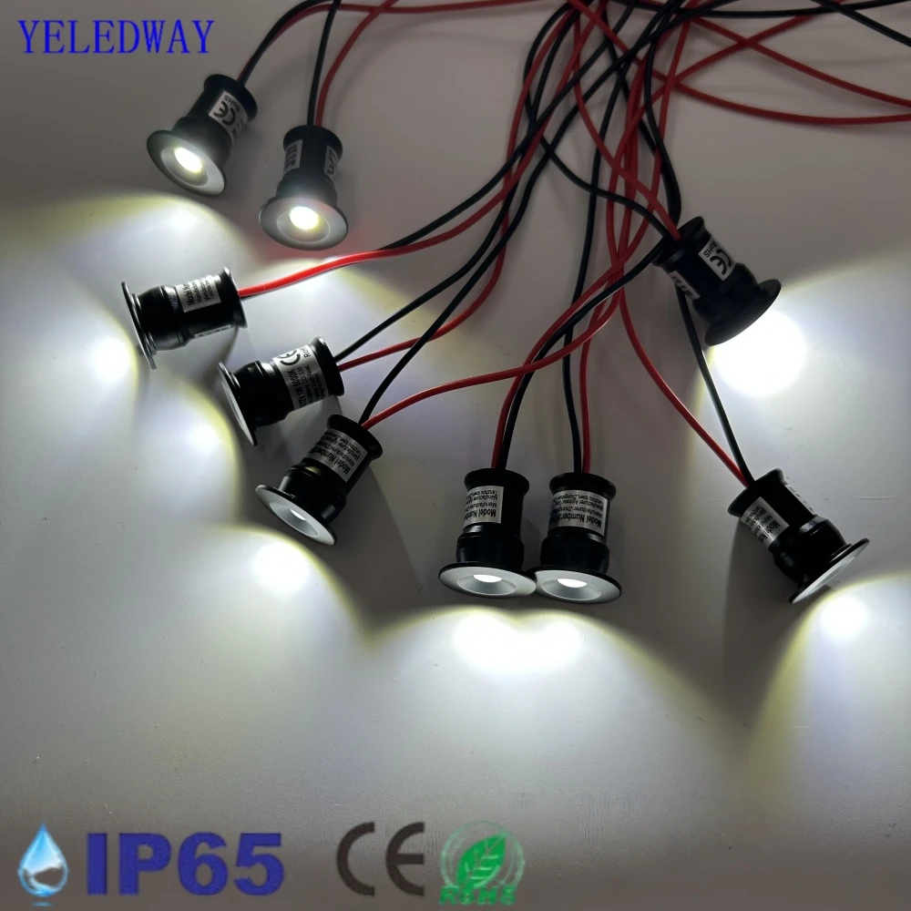 1W 12V Mini LED Downlight Dimmable IP65 Outdoor Spotlight Stairs Cabinet Lights Recessed Showcase Step Sauna Bulb Spot Lighting 
1W 12V Mini LED Downlight Dimmable IP65 Outdoor Spotlight Stairs Cabinet Lights Recessed Showcase Step Sauna Bulb Spot Lighting