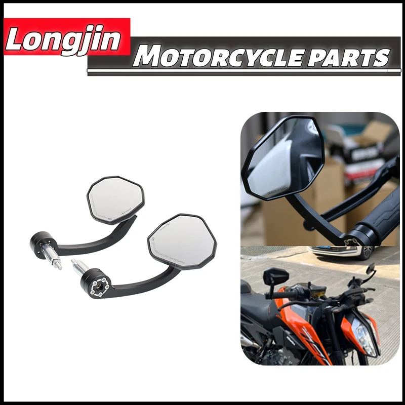 Motorcycle 7/8" 22mm Handle Bar End Rearview Mirror For KTM 390/690/790/890/990/1290/1390 DUKE
Motorcycle 7/8" 22mm Handle Bar End Rearview Mirror For KTM 390/690/790/890/990/1290/1390 DUKE