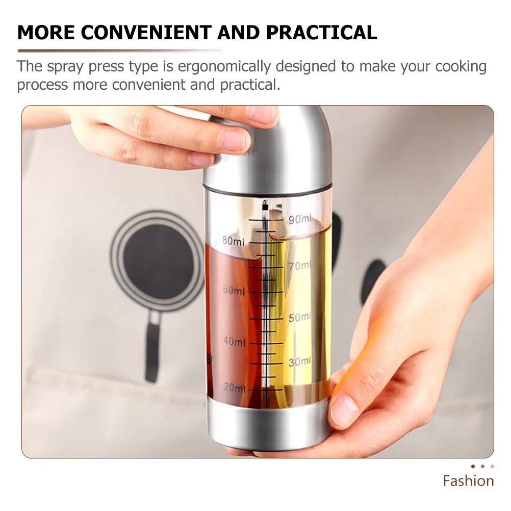 1Set Oil Sprayer Wide Mouth Compact Design Portable Kitchen Oil and Vinegar Dispenser Cooking Spray Bottle Bbq
1Set Oil Sprayer Wide Mouth Compact Design Portable Kitchen Oil and Vinegar Dispenser Cooking Spray Bottle Bbq