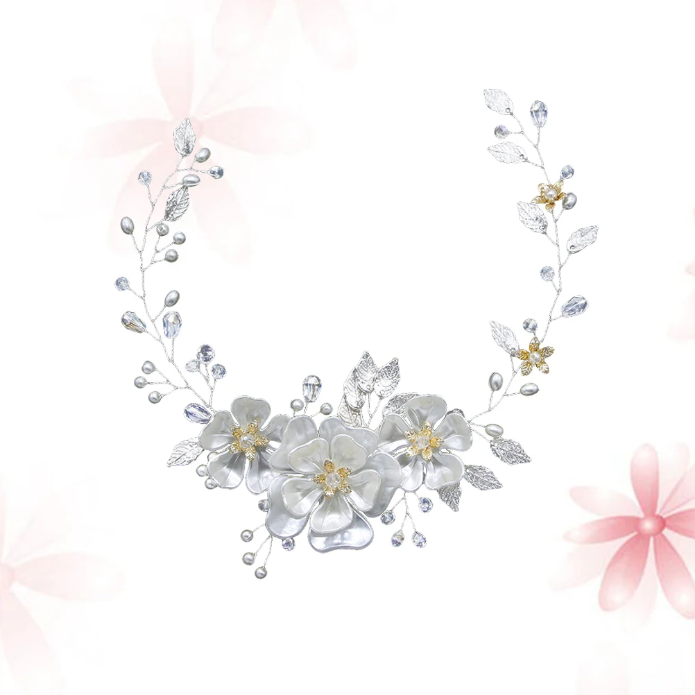 Pearl Leaf B Elegant Bridal Headb Wedding Hair Bridal Headdress Decorations for Brides Prom Party Celebrations
Pearl Leaf B Elegant Bridal Headb Wedding Hair Bridal Headdress Decorations for Brides Prom Party Celebrations