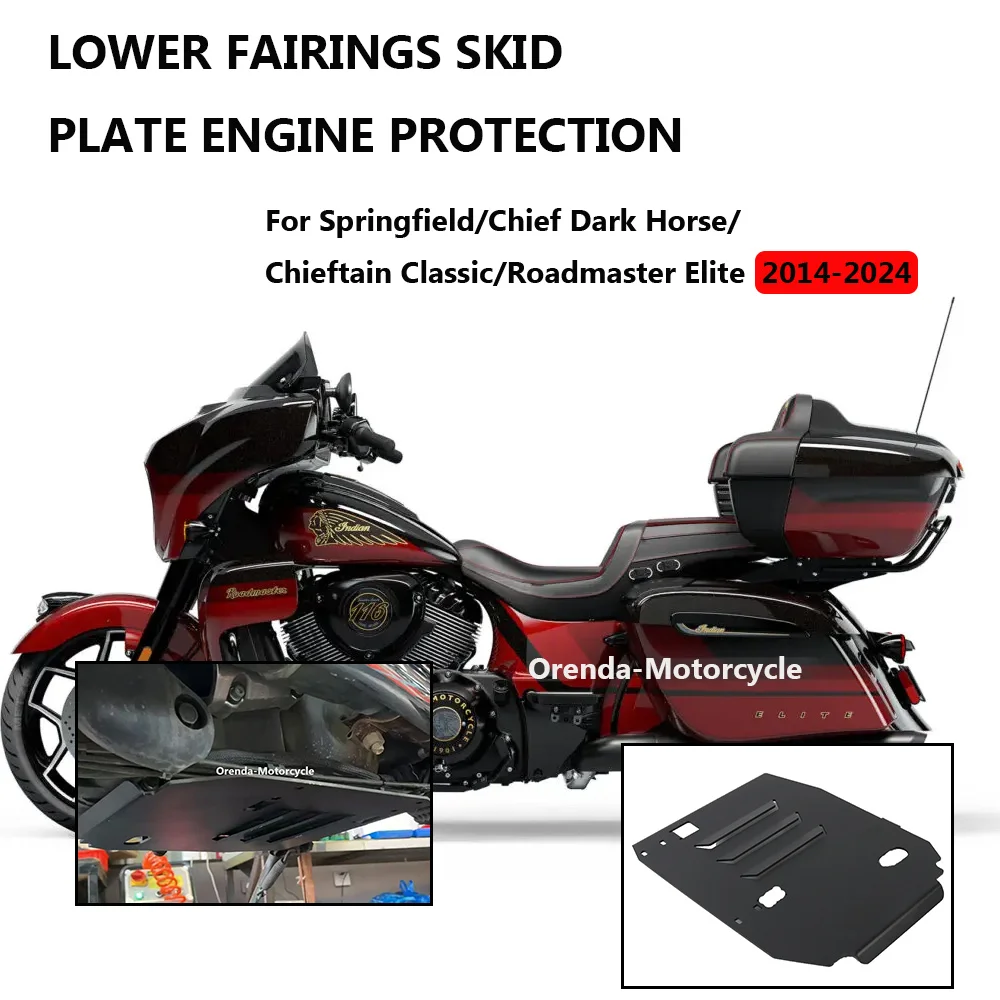 For Chief/Springfield Dark Horse 2016-2022 New Motorcycle Skid Plate Engine Base Chassis Guard Lower Protection Cover Fairing
For Chief/Springfield Dark Horse 2016-2022 New Motorcycle Skid Plate Engine Base Chassis Guard Lower Protection Cover Fairing