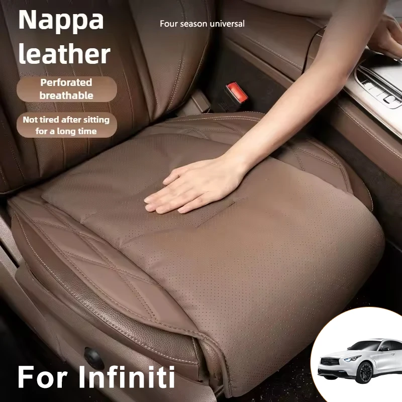 New Car Seat Cushion Waist Cushion For Infiniti Breathable and Ventilated Nappa Leather All Season Front Seat Cushion
New Car Seat Cushion Waist Cushion For Infiniti Breathable and Ventilated Nappa Leather All Season Front Seat Cushion