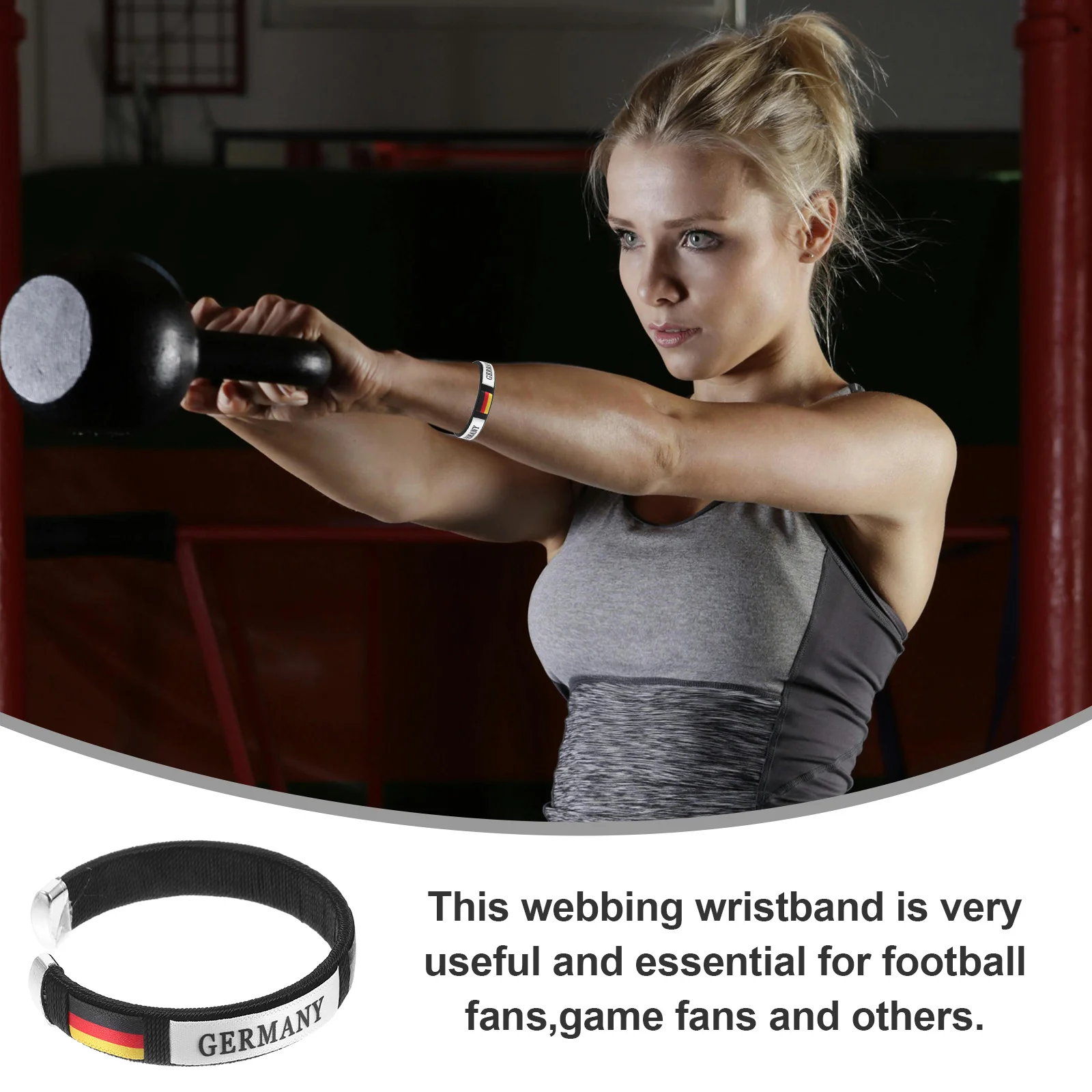 Football Wristbands Skin Friendly Decorative Soccer Bracelets Stretch Webbing Cheering Accessories Portable Game Day Ornaments
Football Wristbands Skin Friendly Decorative Soccer Bracelets Stretch Webbing Cheering Accessories Portable Game Day Ornaments