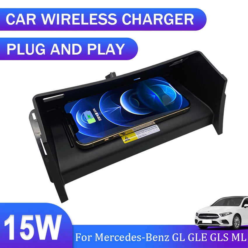 Car Accessories Special on-board QI Wireless Phone Charging Panel For Mercedes-Benz GL GLE GLS ML 2014 2015 2016 2017 2018 2019
Car Accessories Special on-board QI Wireless Phone Charging Panel For Mercedes-Benz GL GLE GLS ML 2014 2015 2016 2017 2018 2019
