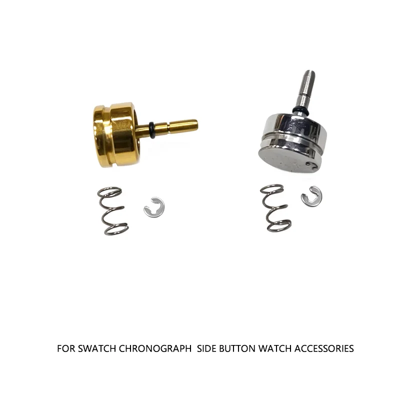 Chronograph Pusher Side Button For Swatch Watch Accessories Gold Silver Steel Watch Repair Parts
Chronograph Pusher Side Button For Swatch Watch Accessories Gold Silver Steel Watch Repair Parts