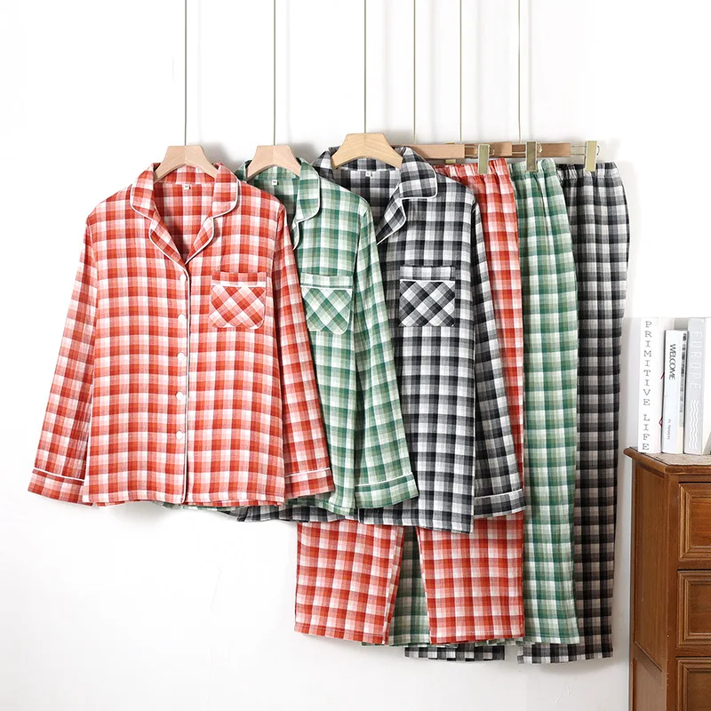 Couples Pure Cotton Home Suit Women Pajamas Set Sleepwear Retro Floral Summer Short Sleeve 3 Pieces Night Wear Men's Pijama
Couples Pure Cotton Home Suit Women Pajamas Set Sleepwear Retro Floral Summer Short Sleeve 3 Pieces Night Wear Men's Pijama
