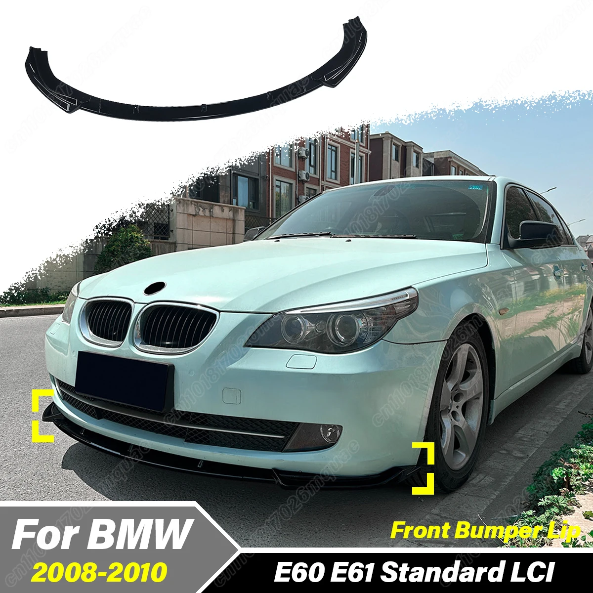 For BMW 5-Series E60 E61 Standard LCI 2008 2009 2010 Car Front Bumper Lip Splitter Guard Protector Diffuser Exterior Body Kit
For BMW 5-Series E60 E61 Standard LCI 2008 2009 2010 Car Front Bumper Lip Splitter Guard Protector Diffuser Exterior Body Kit