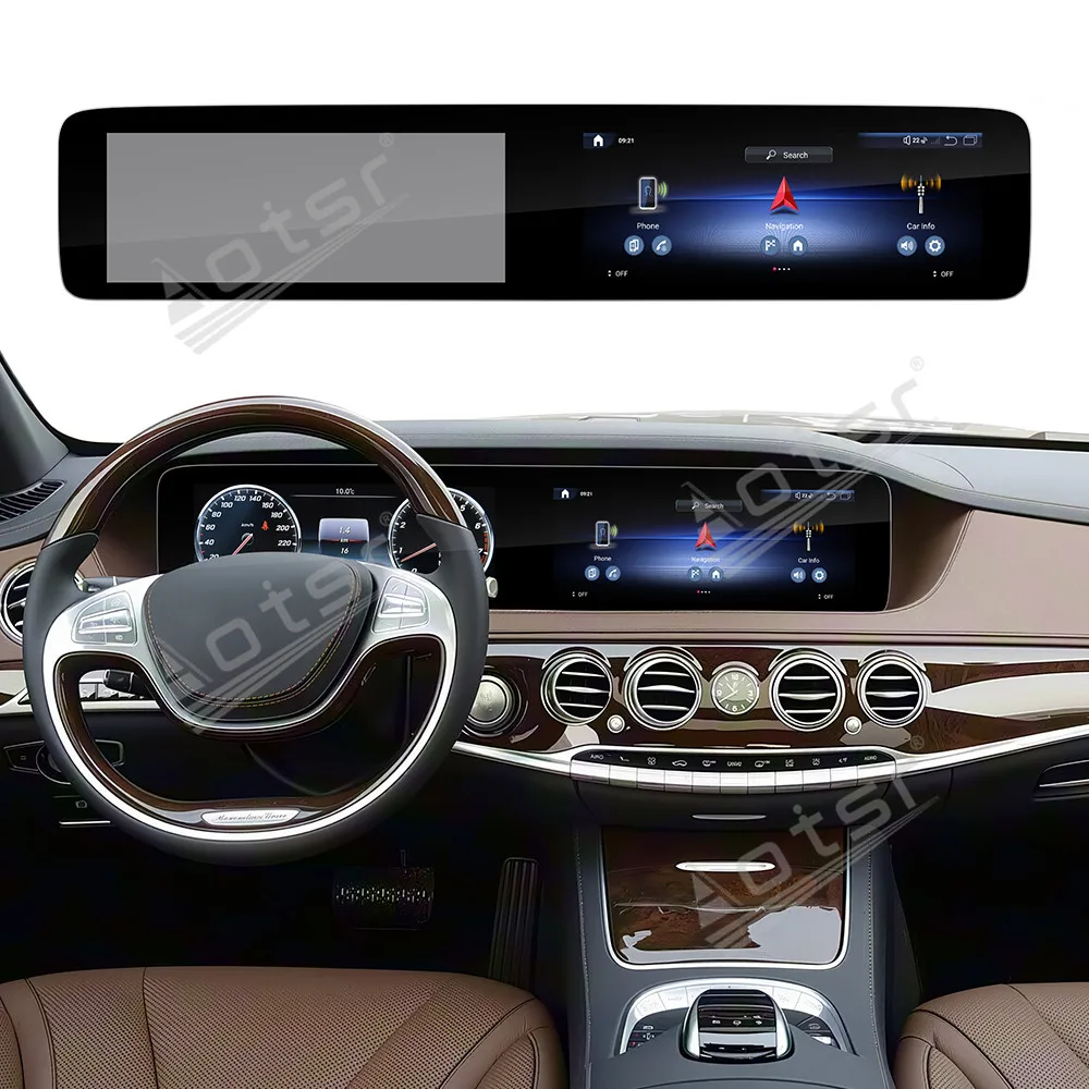 Andriod 14 Dual 12.3" Integrated Screen For Mercedes Benz S Class W222 2014-2017 LCD Digital Instrumenr Car Radio GPS CarPlay 4G
Andriod 14 Dual 12.3" Integrated Screen For Mercedes Benz S Class W222 2014-2017 LCD Digital Instrumenr Car Radio GPS CarPlay 4G