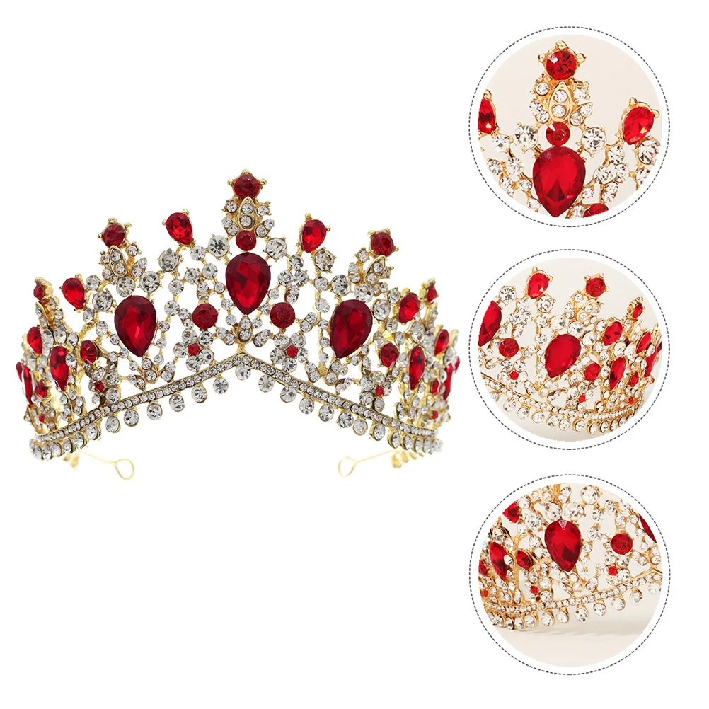 1pc Vintage Crown Accessories Baroque Style Rhinestone Pearl Tiara Lightweight Bridal Wearing Crown For Wedding Engagement
1pc Vintage Crown Accessories Baroque Style Rhinestone Pearl Tiara Lightweight Bridal Wearing Crown For Wedding Engagement
