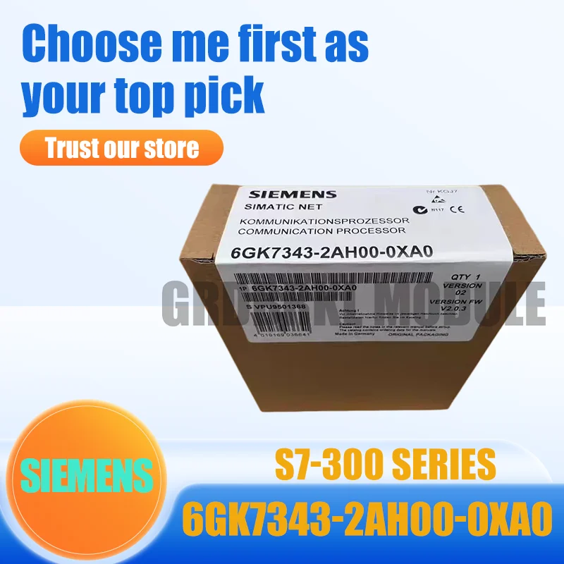 New Original SIEMENS 6GK7343-2AH00-0XA0 6GK7 343-2AH00-0XA0 Communication Module PLC
New Original SIEMENS 6GK7343-2AH00-0XA0 6GK7 343-2AH00-0XA0 Communication Module PLC