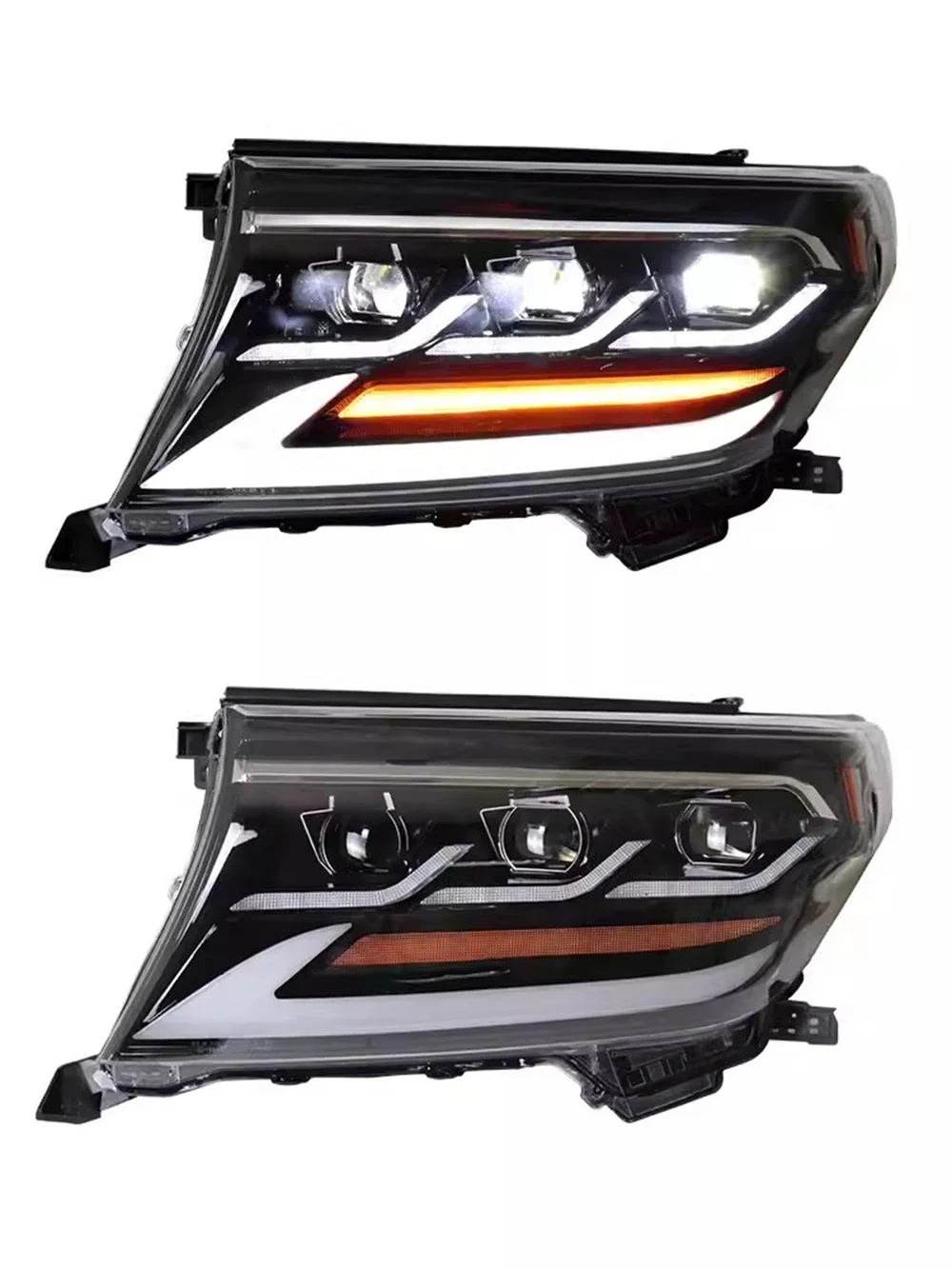 Car led Front lamp Headlight assembly For 07-15 TOYOTA LAND CRUISER DRL Daytime Running Light Turn signal 2pcs
Car led Front lamp Headlight assembly For 07-15 TOYOTA LAND CRUISER DRL Daytime Running Light Turn signal 2pcs