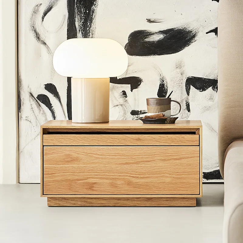 LTT Bedroom Locker Solid Wood Bedside Table Log Color Modern Bedside Cabinet
LTT Bedroom Locker Solid Wood Bedside Table Log Color Modern Bedside Cabinet