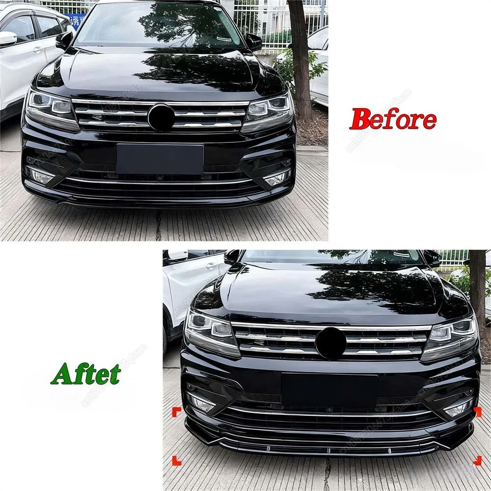 Car Front Bumper Lip Diffuser Splitter Spoiler For VolksWagen Tiguan MK2 R-Line 2017-2020 Pre-Facelift Body Kit Tuning ABS Black
Car Front Bumper Lip Diffuser Splitter Spoiler For VolksWagen Tiguan MK2 R-Line 2017-2020 Pre-Facelift Body Kit Tuning ABS Black