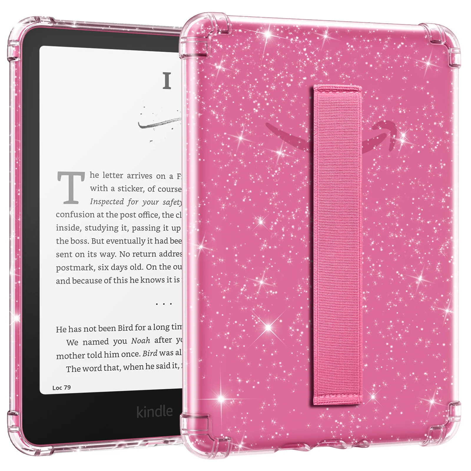 Hand Strap Case for 7" Kindle Paperwhite 12th Gen 2024 Ultra Slim Transparent Soft Flexible TPU Skin Bumper Back Cover Shell
Hand Strap Case for 7" Kindle Paperwhite 12th Gen 2024 Ultra Slim Transparent Soft Flexible TPU Skin Bumper Back Cover Shell
