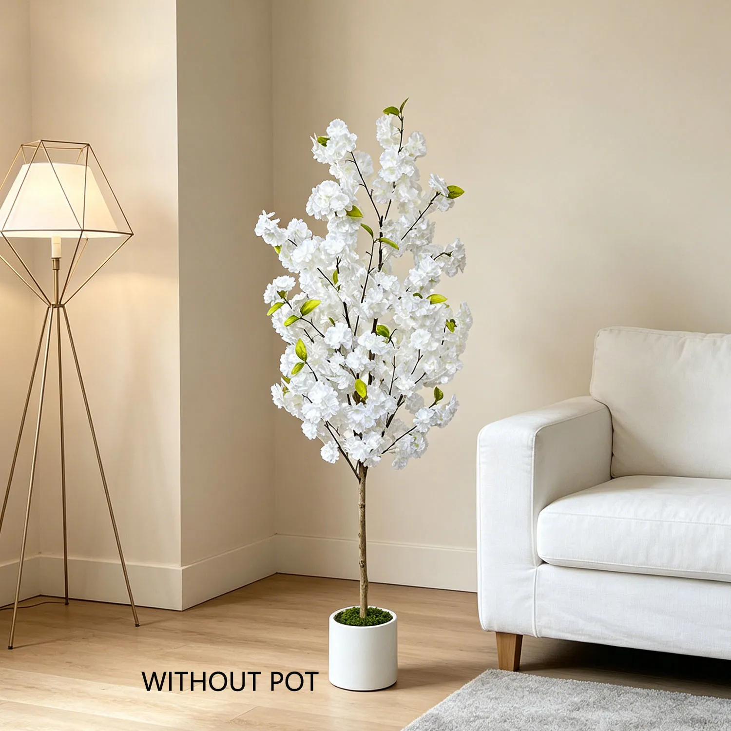 150CM/5FT Artificial cherry Tree plant Silk flower Ornament indoor faux Plant for Home Wedding Garden Living Room Decoration
150CM/5FT Artificial cherry Tree plant Silk flower Ornament indoor faux Plant for Home Wedding Garden Living Room Decoration