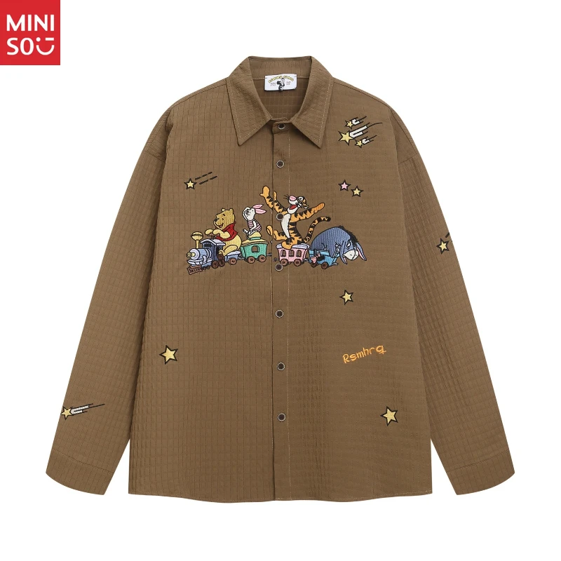 American Retro Fun Cartoon Embroidery Textured Raglan Shirt Autumn Loose Unisex
American Retro Fun Cartoon Embroidery Textured Raglan Shirt Autumn Loose Unisex