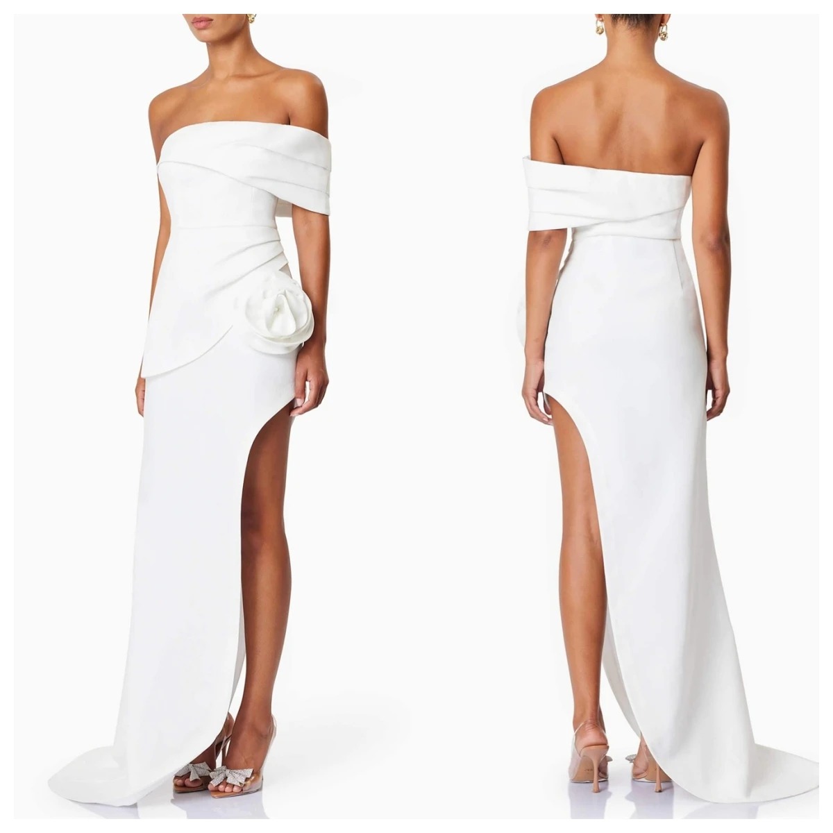 Элегантное вечернее платье из белого джерси по индивидуальному заказу, на одно плечо, без рукавов, платья для особых случаев, платье для выпускного вечера, мягкие цветы
Элегантное вечернее платье из белого джерси по индивидуальному заказу, на одно плечо, без рукавов, платья для особых случаев, платье для выпускного вечера, мягкие цветы