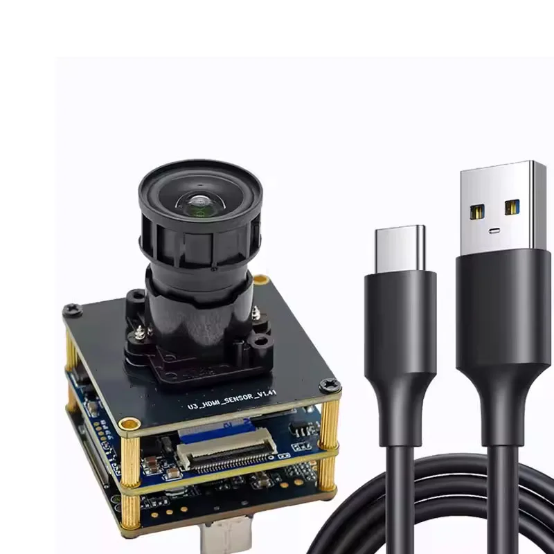 4K 8MP HD OS08A10 USB3.0 Camera Module 0.001LUX 60FPS FF Plug and Play, Driver-free compliant with UVC Protocol
4K 8MP HD OS08A10 USB3.0 Camera Module 0.001LUX 60FPS FF Plug and Play, Driver-free compliant with UVC Protocol
