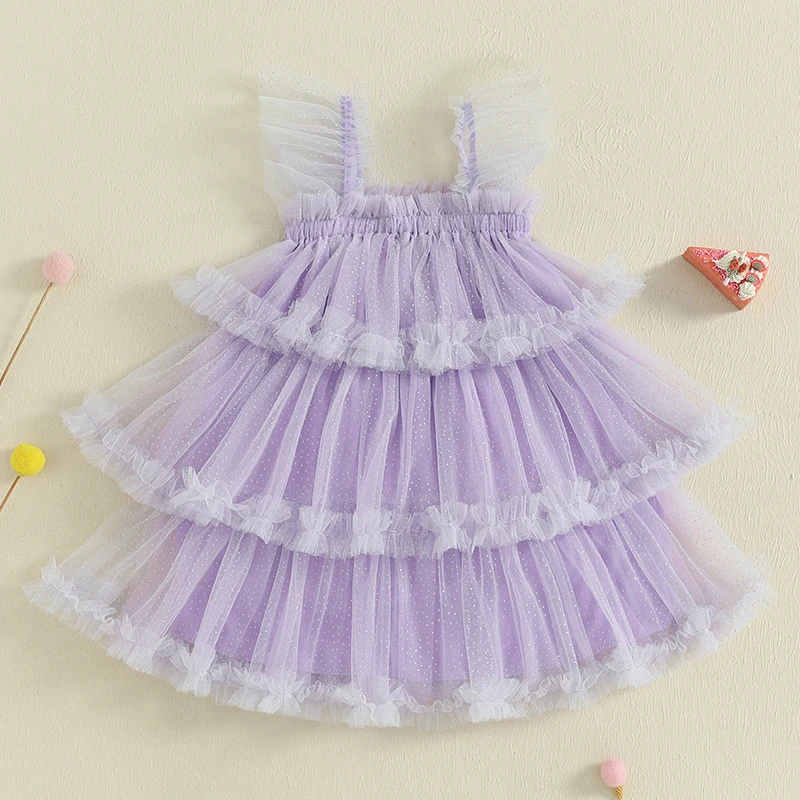 SUNSIOM Toddler Girls Dress Dot Print Layered Fly Sleeve Casual Dress Kids Fashion Princess Summer Dress
SUNSIOM Toddler Girls Dress Dot Print Layered Fly Sleeve Casual Dress Kids Fashion Princess Summer Dress