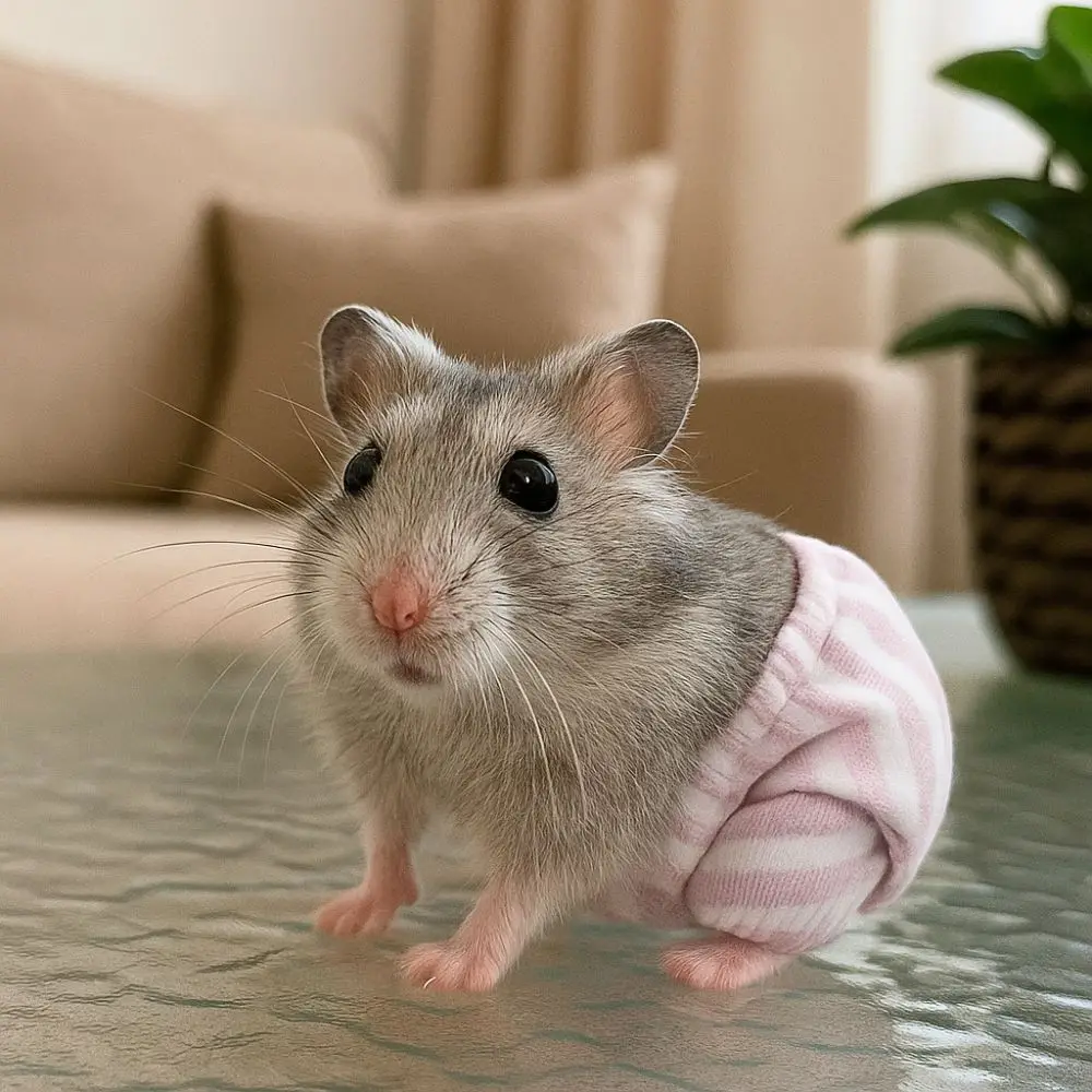 Absorbent Squirrel Diapers Breathable Leak-Proof Pet Menstruation Diaper Adjustable Squirrel Physiological Underwear
Absorbent Squirrel Diapers Breathable Leak-Proof Pet Menstruation Diaper Adjustable Squirrel Physiological Underwear