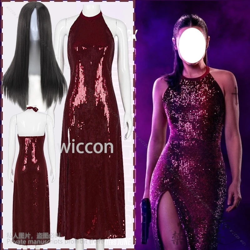 Movie Baller Na Cosplay Sexy Summer Backless Sequins Halter Neck Evening Dresses Elegant Lolita Halloween Christmas Party Cos
Movie Baller Na Cosplay Sexy Summer Backless Sequins Halter Neck Evening Dresses Elegant Lolita Halloween Christmas Party Cos