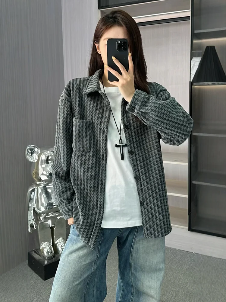 Мужская утепленная куртка из флиса с узором Fibone, длинный рукав, осенне-зимняя, в стиле ретро, американский французский стиль
Мужская утепленная куртка из флиса с узором Fibone, длинный рукав, осенне-зимняя, в стиле ретро, американский французский стиль