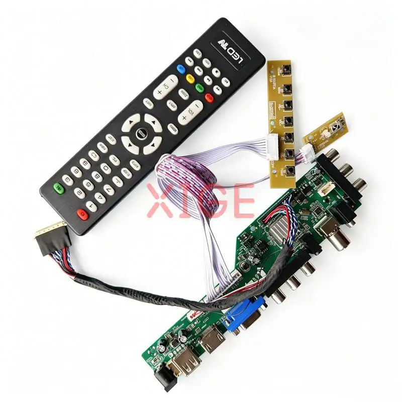 For CLAA133UA01 LP133WD1 N133FGE LP133WD2 Controller Board DIY Kit 1600*900 1600x900 LVDS-40Pin Laptop Panel DVB/USB/AV/VGA/HDMI
For CLAA133UA01 LP133WD1 N133FGE LP133WD2 Controller Board DIY Kit 1600*900 1600x900 LVDS-40Pin Laptop Panel DVB/USB/AV/VGA/HDMI