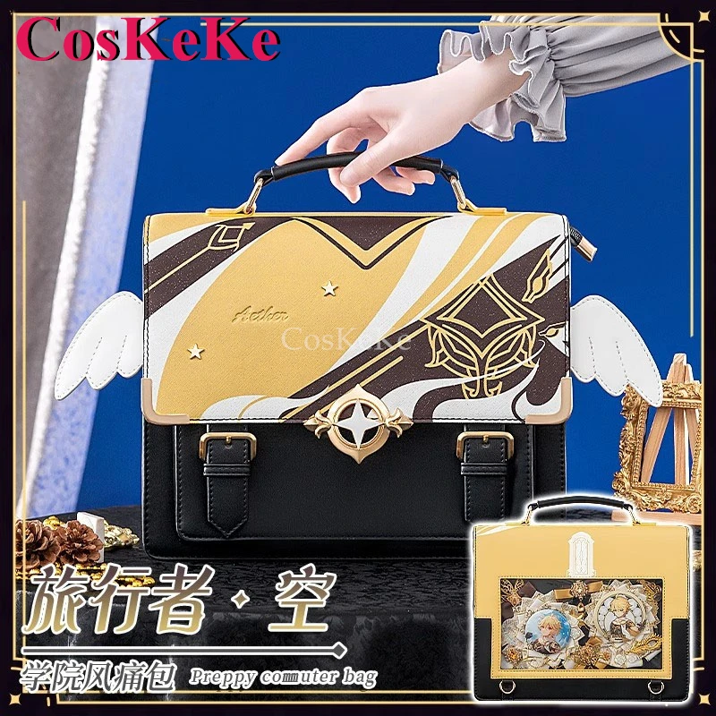 CosKeKe Aether Cosplay Game Genshin Impact Theme Impression Pack Messenger Bag Daily Preppy Commuter Backpack Lovely Itabag New
CosKeKe Aether Cosplay Game Genshin Impact Theme Impression Pack Messenger Bag Daily Preppy Commuter Backpack Lovely Itabag New