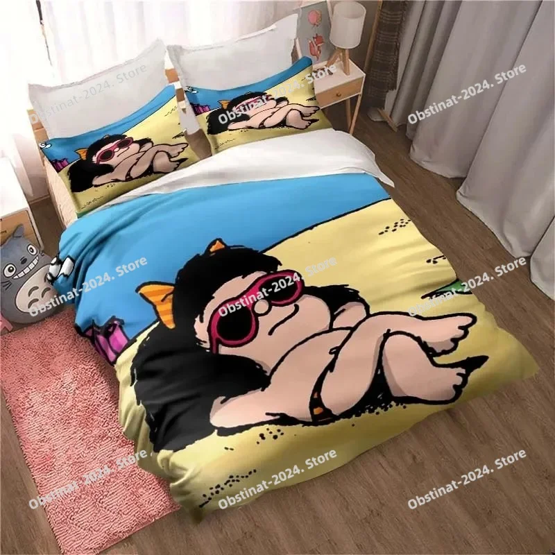 Kawaii Anime Mafalda All Season Twin Bedding Set Printed Duvet Cover Sheet Pillowcase Bed Soft Quilt Cover Full Queen King Size
Kawaii Anime Mafalda All Season Twin Bedding Set Printed Duvet Cover Sheet Pillowcase Bed Soft Quilt Cover Full Queen King Size