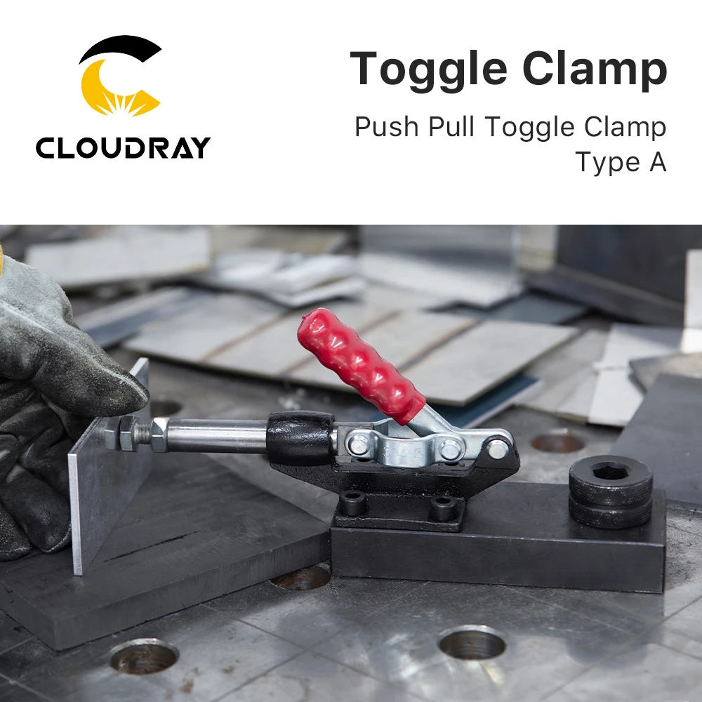 Cloudray Quick Release Toggle & Bench Dog Clamp CNC Clamping Welding Fixturing Jaw Toggle Clamp for Woodworking Carving Machine
Cloudray Quick Release Toggle & Bench Dog Clamp CNC Clamping Welding Fixturing Jaw Toggle Clamp for Woodworking Carving Machine