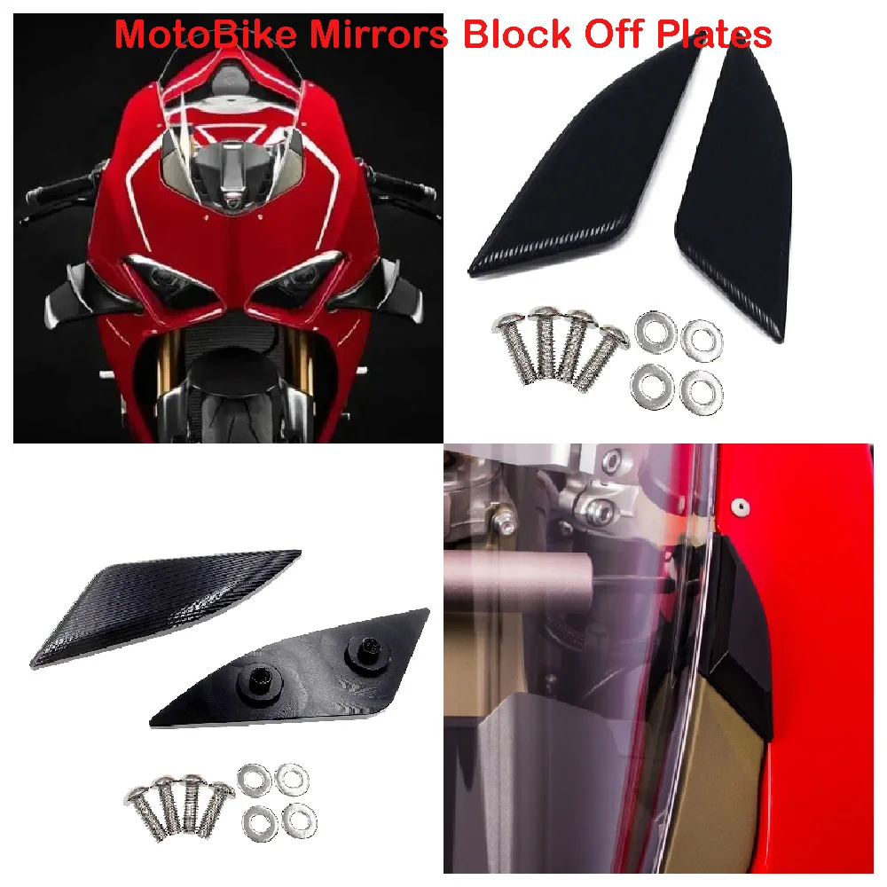 For Ducati V2 V4 Panigale V4S V4R V4SP Superleggera 2018-2024 Motorcycle Mirrors Block Off Plates Mirror Base Decorative Cover
For Ducati V2 V4 Panigale V4S V4R V4SP Superleggera 2018-2024 Motorcycle Mirrors Block Off Plates Mirror Base Decorative Cover