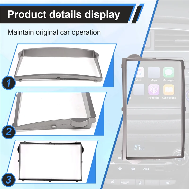2Din Car Radio Fascia For Starex/H1 DVD Stereo Frame Plate Adapter Mounting Dash Installation Bezel Trim Kit
2Din Car Radio Fascia For Starex/H1 DVD Stereo Frame Plate Adapter Mounting Dash Installation Bezel Trim Kit