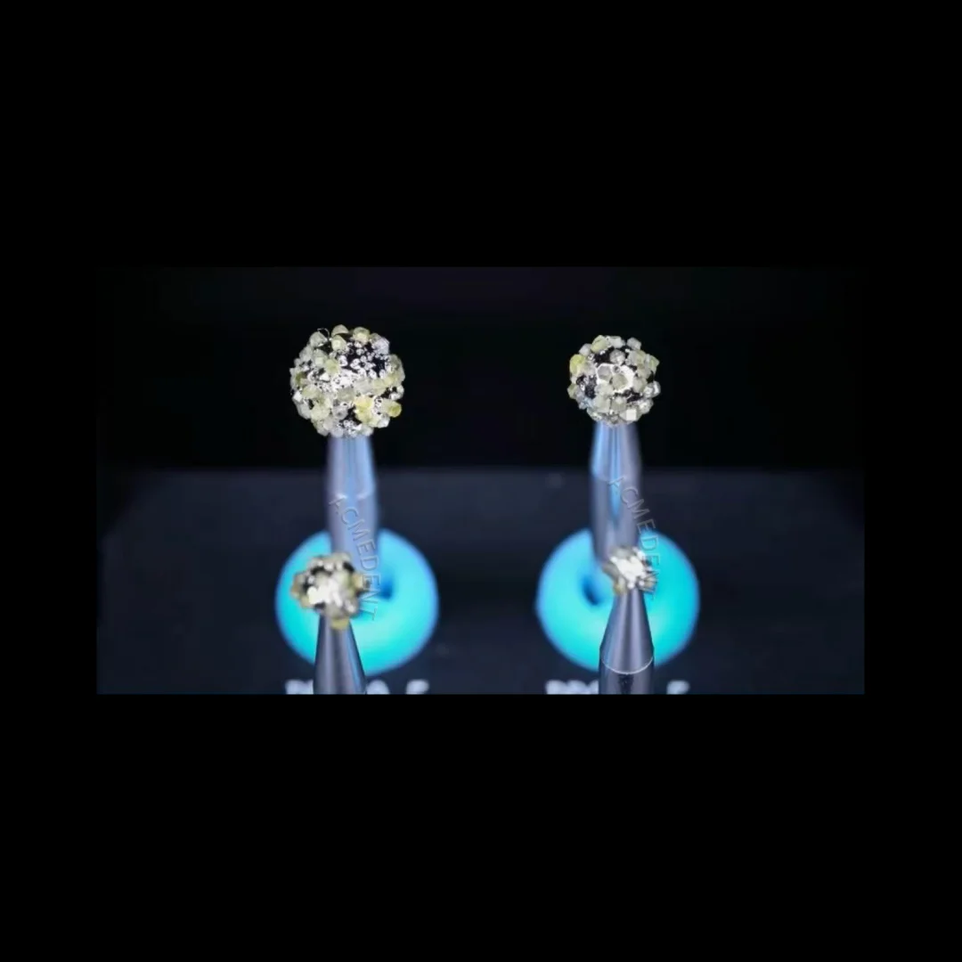 Degranulation Round Ball Cutter Burs Remove Tissue Remnants Bone Debridement Natural Diamond
Degranulation Round Ball Cutter Burs Remove Tissue Remnants Bone Debridement Natural Diamond