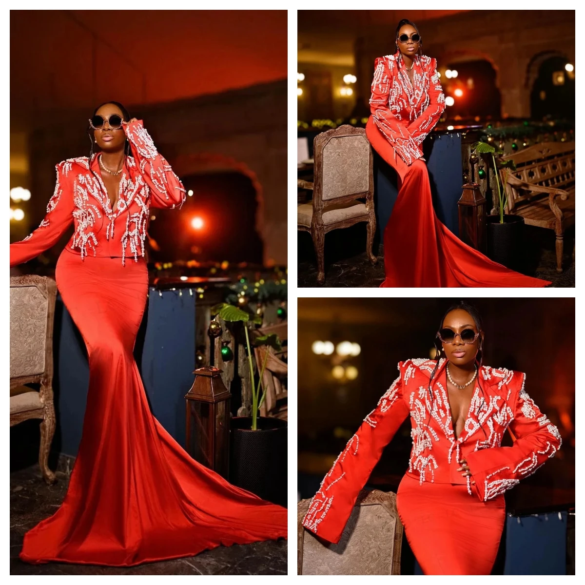 Платье русалки, женские костюмы, комплект из 2 предметов, пиджак с v-образным вырезом на одной пуговице, бриллианты, жемчуг, сексуальный атлас, большие размеры, индивидуальный заказ для матери невесты
Платье русалки, женские костюмы, комплект из 2 предметов, пиджак с v-образным вырезом на одной пуговице, бриллианты, жемчуг, сексуальный атлас, большие размеры, индивидуальный заказ для матери невесты