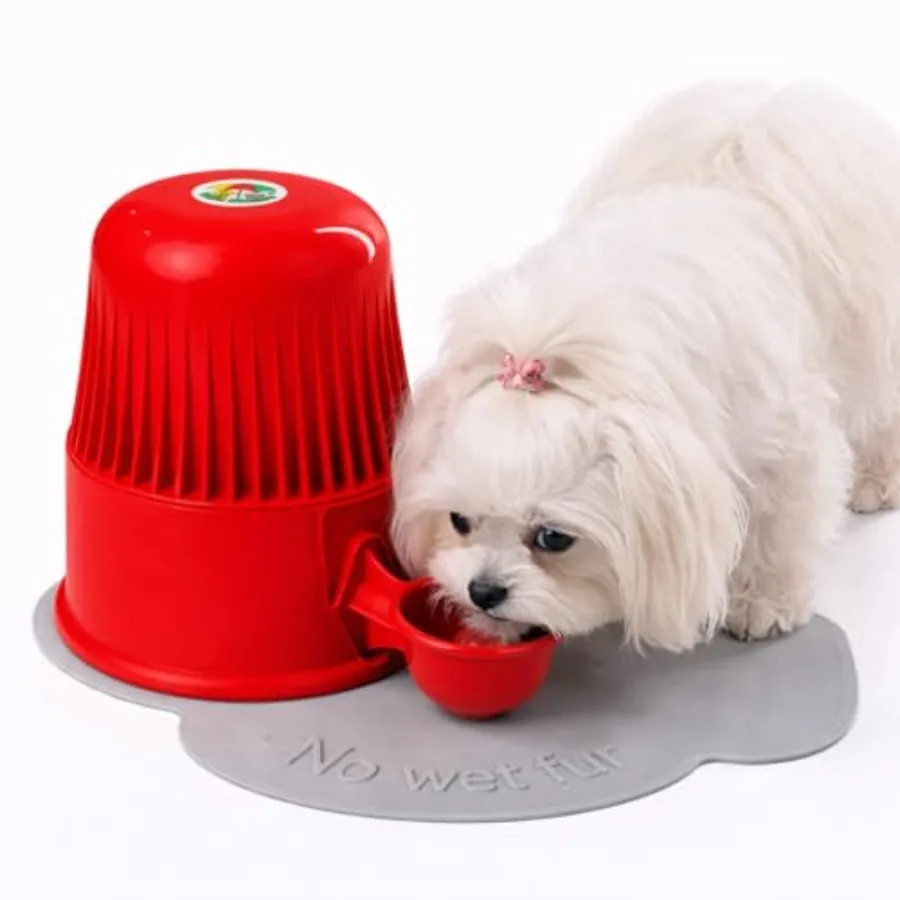 Pet Water Dispenser for Dogs and Cats, 67.6 oz Gravity-Fed Water Bowl for Clean Drinking, Prevents Wet Fur, BPA-Free Polypropyl
Pet Water Dispenser for Dogs and Cats, 67.6 oz Gravity-Fed Water Bowl for Clean Drinking, Prevents Wet Fur, BPA-Free Polypropyl