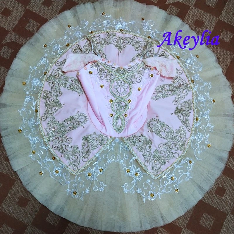 Pink beige ballet tutu professional YAGP competition sleeping beauty classical tutu women pancake performance 11 layers JN0505
Pink beige ballet tutu professional YAGP competition sleeping beauty classical tutu women pancake performance 11 layers JN0505