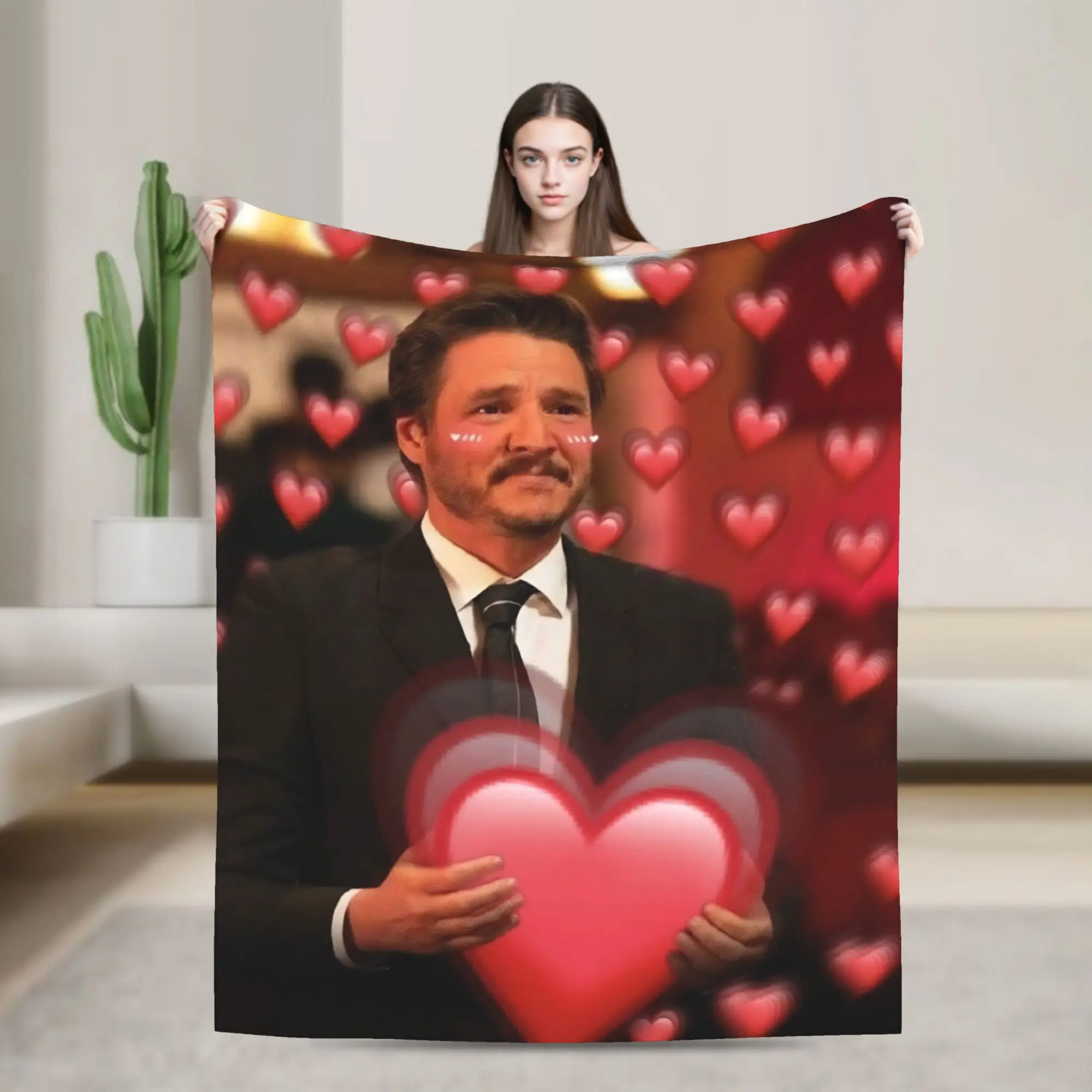 Pedro Pascal Blanket Actor Warm Funny Plush Throw Blanket For Couch Chair Sofa Bed Travel Flannel Bedspread Bed Cover
Pedro Pascal Blanket Actor Warm Funny Plush Throw Blanket For Couch Chair Sofa Bed Travel Flannel Bedspread Bed Cover