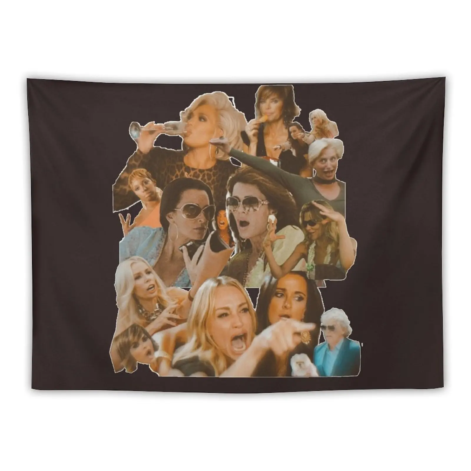 REAL HOUSEWIVES COLLAGE Classic T-Shirt Tapestry Decoration Bedroom Aesthetic Home Decor Wall Deco Decoration Room Tapestry
REAL HOUSEWIVES COLLAGE Classic T-Shirt Tapestry Decoration Bedroom Aesthetic Home Decor Wall Deco Decoration Room Tapestry