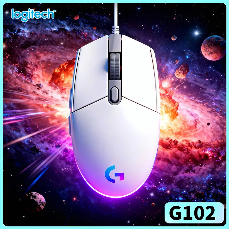 Игровая мышь Logitech G102 Prodigy проводная, 8000 DPI, с регулируемой RGB-подсветкой, для ноутбуков и настольных ПК
Игровая мышь Logitech G102 Prodigy проводная, 8000 DPI, с регулируемой RGB-подсветкой, для ноутбуков и настольных ПК