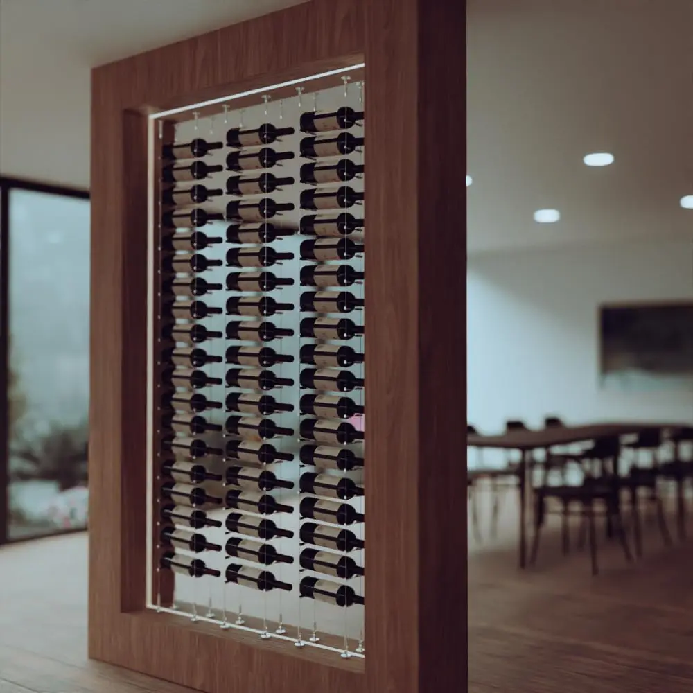 Cable Wine Racking System - Floor to Ceiling Wine Storage by
Cable Wine Racking System - Floor to Ceiling Wine Storage by