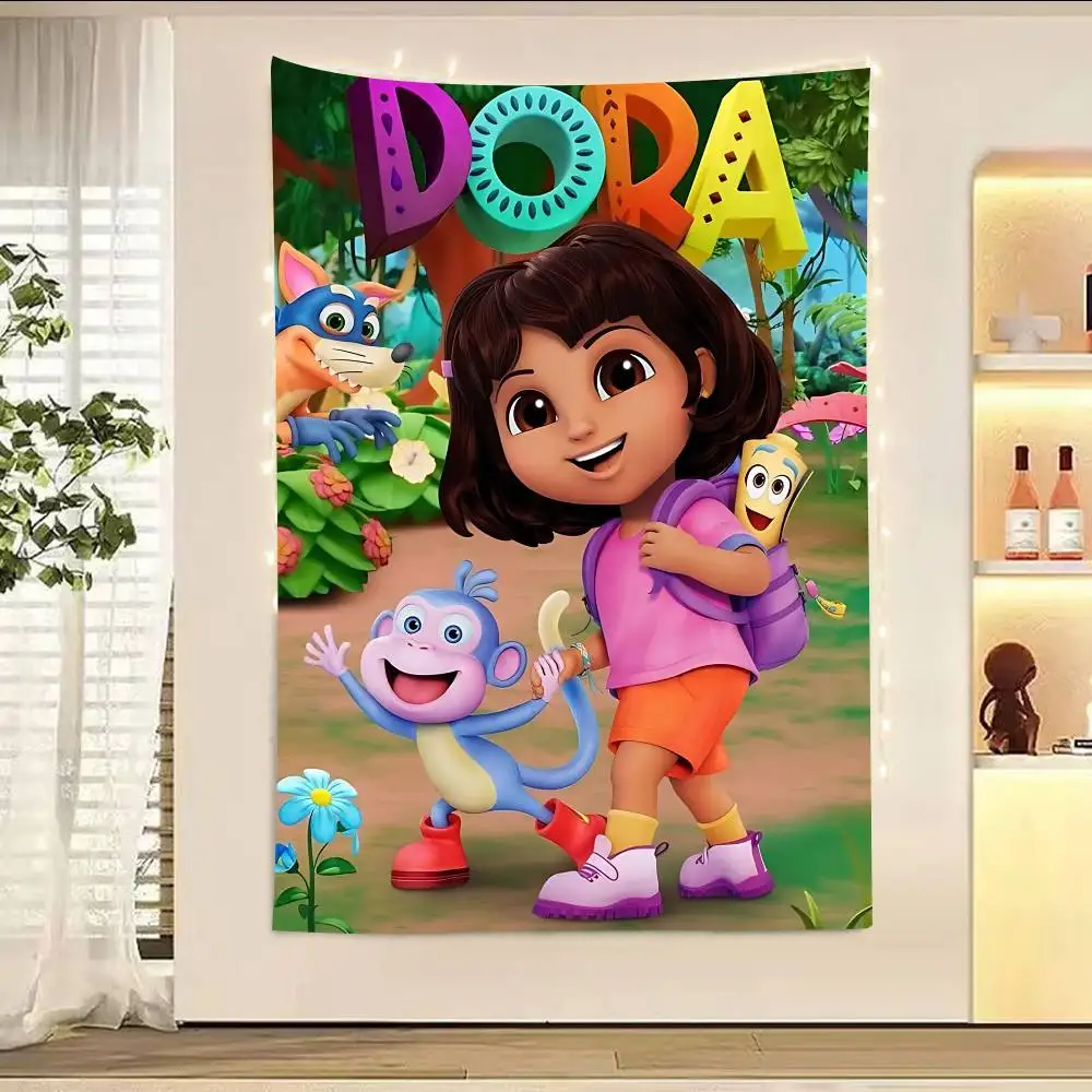Funny D-Dora the E-Explorer Theme Background Cloth Happy Birthday Party Baby Shower Supplies Decoration Banner Shooting Props
Funny D-Dora the E-Explorer Theme Background Cloth Happy Birthday Party Baby Shower Supplies Decoration Banner Shooting Props