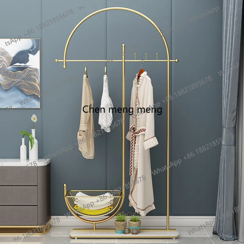 Hanger Floor-to-ceiling bedroom Mobile home storage Coat rack Indoor living room Light luxury with wheels Hanging clothes rack
Hanger Floor-to-ceiling bedroom Mobile home storage Coat rack Indoor living room Light luxury with wheels Hanging clothes rack