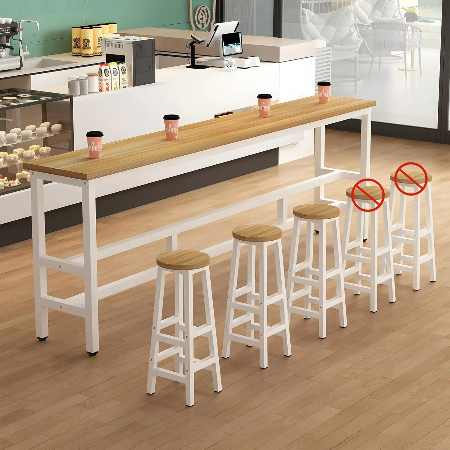 Барный стол со стульями, прямоугольный стол-стойка для кофейни или домашнего бара, в индустриальном стиле, на заказ
Барный стол со стульями, прямоугольный стол-стойка для кофейни или домашнего бара, в индустриальном стиле, на заказ