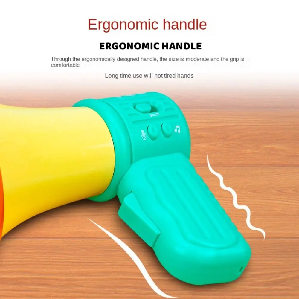 Mini Electronic Megaphone Recording Microphone Horn Speaker Hand Mic Vocal Handheld Funny Sound Amplifier Recorder Children
Mini Electronic Megaphone Recording Microphone Horn Speaker Hand Mic Vocal Handheld Funny Sound Amplifier Recorder Children