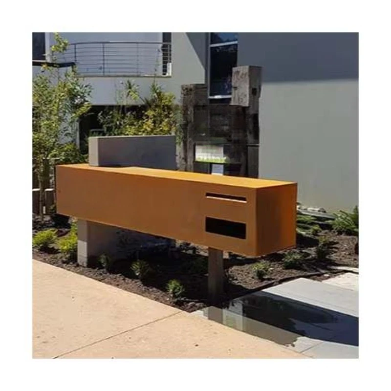 Metal Outdoor Parcel Mailbox Parcel Mailbox Corten Steel Mailbox
Metal Outdoor Parcel Mailbox Parcel Mailbox Corten Steel Mailbox