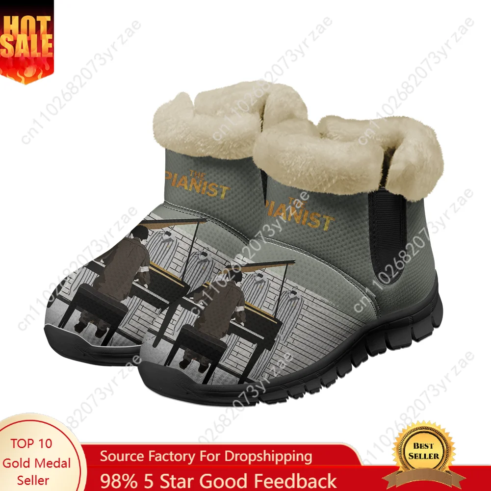 The Pianist Snow Boot Mens Womens Teentager Warm Boot High Quality Personalized Fashion Casual Lightweight Sneakers Custom Shoes
The Pianist Snow Boot Mens Womens Teentager Warm Boot High Quality Personalized Fashion Casual Lightweight Sneakers Custom Shoes