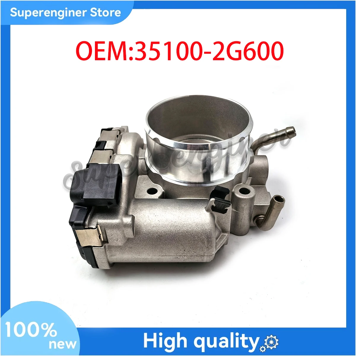 Brand New Throttle Body Assy 35100-2G600 fits for 2015-2020 Kia 2.4L Sonata Santa Fe Optima 351002G600
Brand New Throttle Body Assy 35100-2G600 fits for 2015-2020 Kia 2.4L Sonata Santa Fe Optima 351002G600
