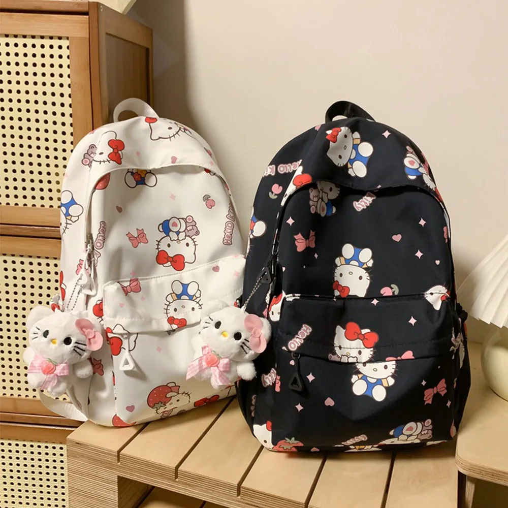 Школьные портфели Sanrio Hellokitty Purin, милый ранец с мультяшным рисунком для учеников Старшей школы и колледжа, вместительные дорожные рюкзаки
Школьные портфели Sanrio Hellokitty Purin, милый ранец с мультяшным рисунком для учеников Старшей школы и колледжа, вместительные дорожные рюкзаки